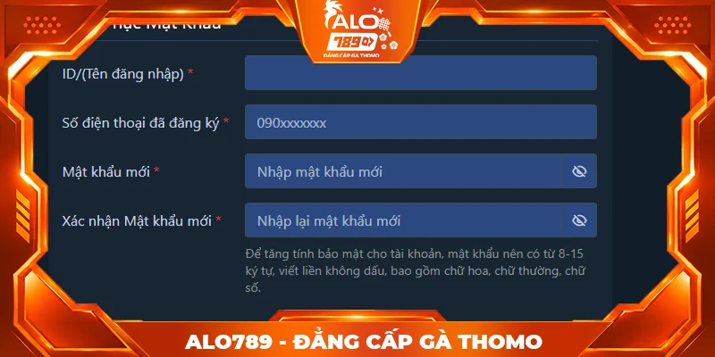 hướng dẫn đổi mật khẩu